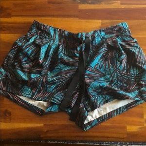 Lululemon Patterned Athletic Shorts